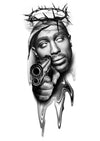 Gangster Tattoo Desing by Genisynth