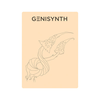 Genisynth Magic Mushroom Tattoo Practice Skin